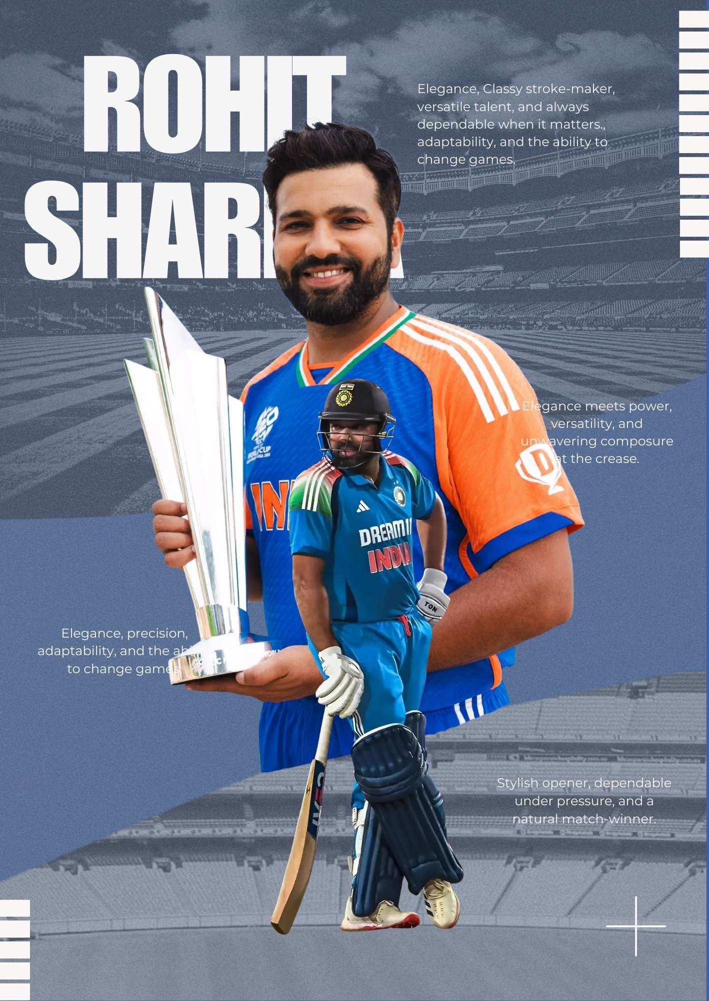 ROHIT SHARMA – The Hitman’s Legacy Wall Art