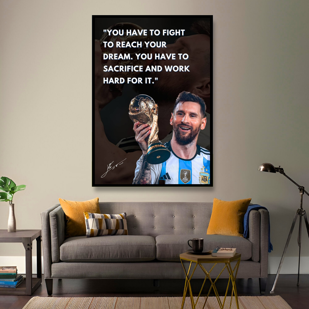 Victory Sealed: Messi’s Words of Wisdom