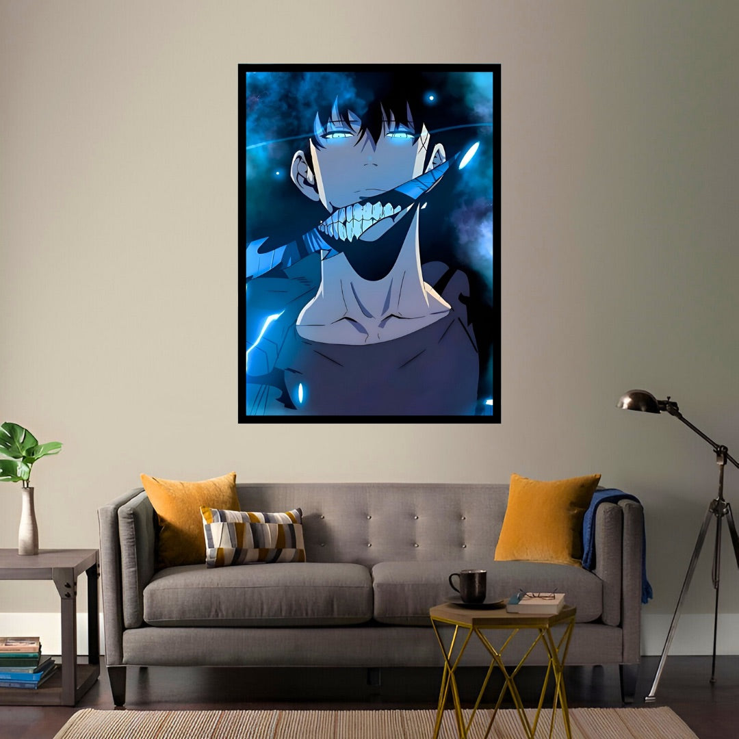 SOLO LEVELING – Sung Jin-Woo x Statue of God