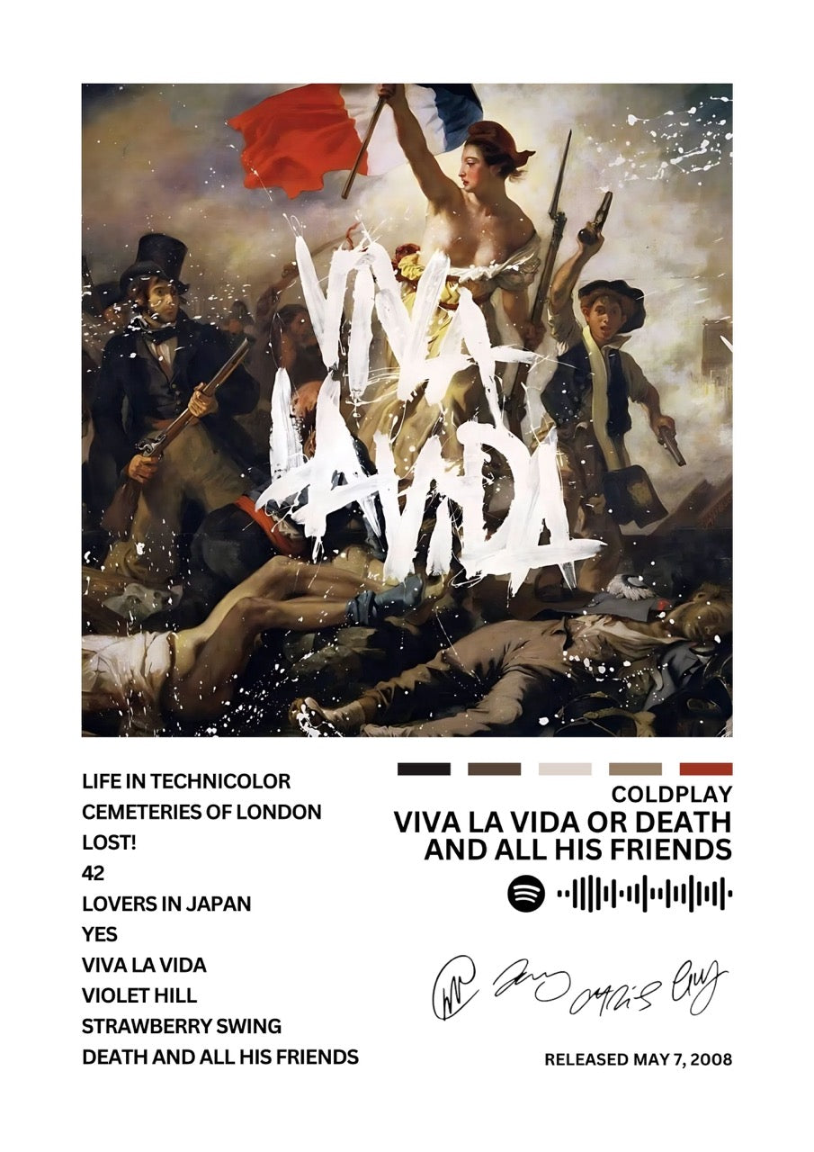 COLDPLAY - Viva La Vida Or Death And All His Friends