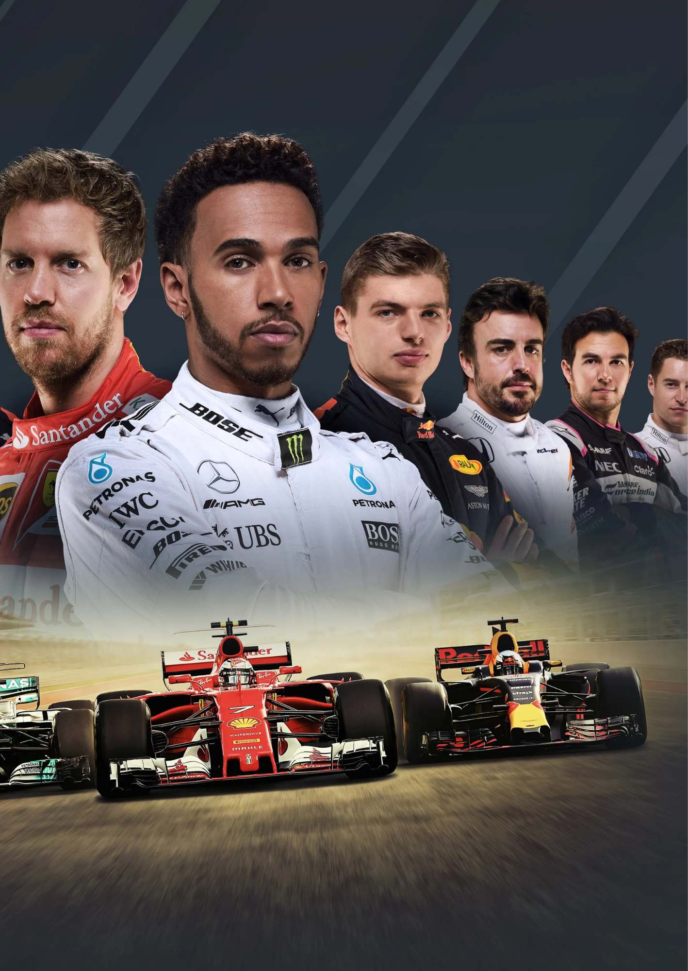 F1 LEGENDS SET OF 8 POSTERS B  | UNFRAMED