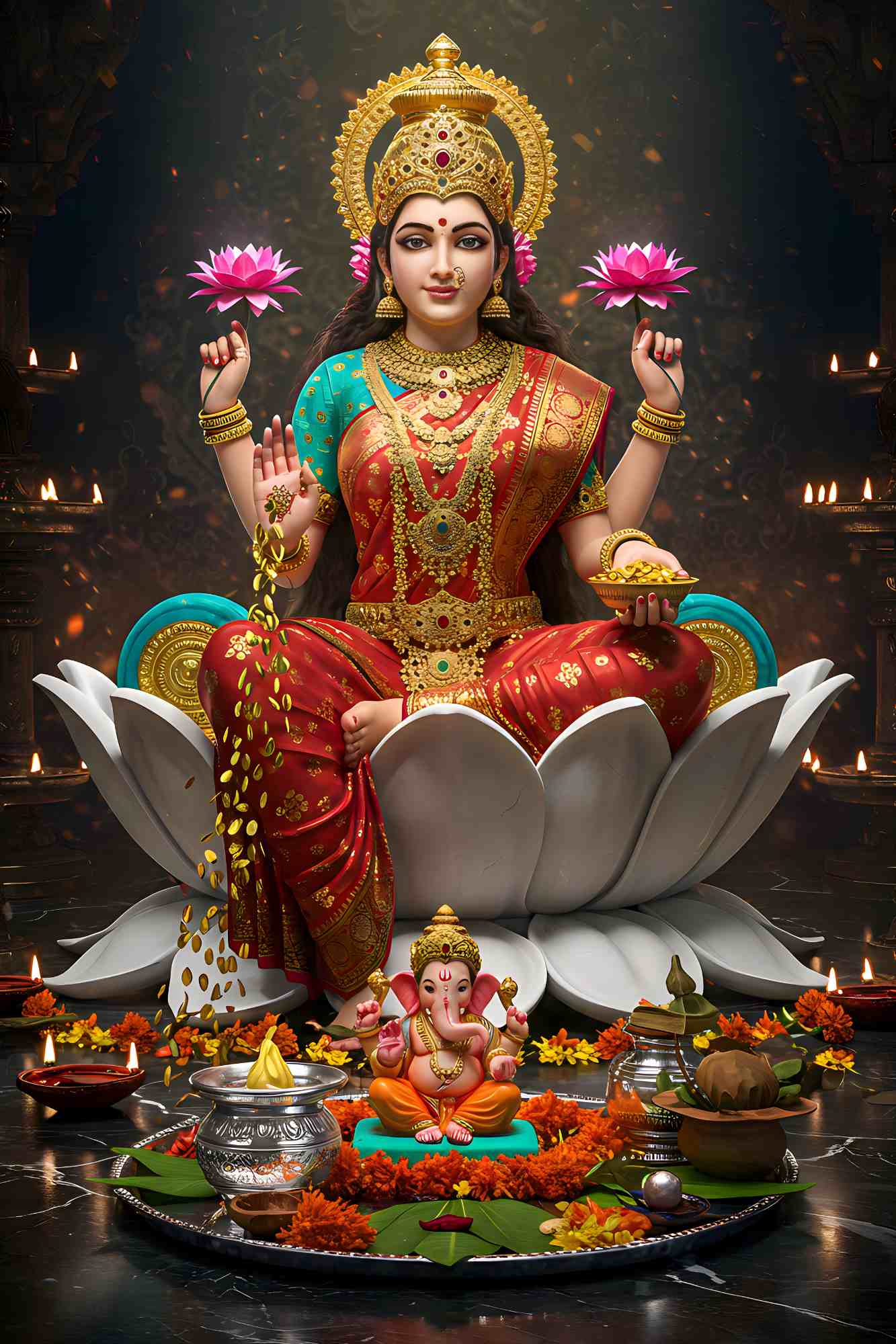 Lakshmi & Ganesh Prosperity