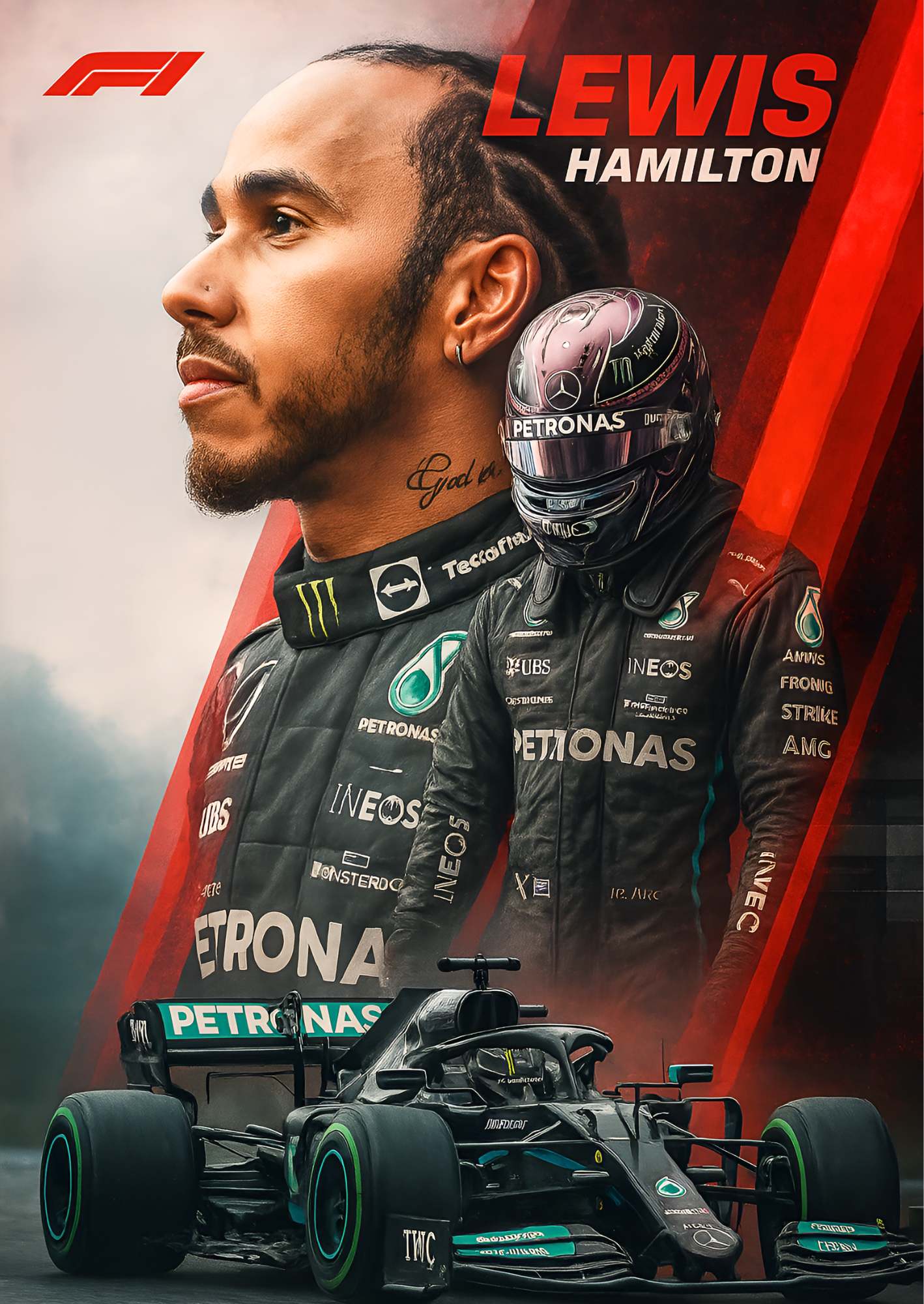 F1 LEGENDS SET OF 8 POSTERS B  | UNFRAMED