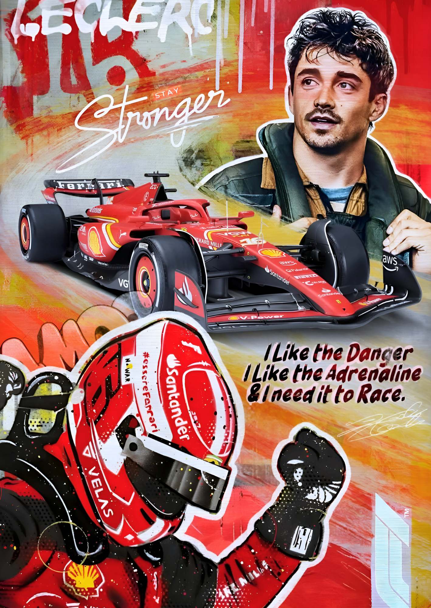 F1 LEGENDS SET OF 8 POSTERS B  | UNFRAMED