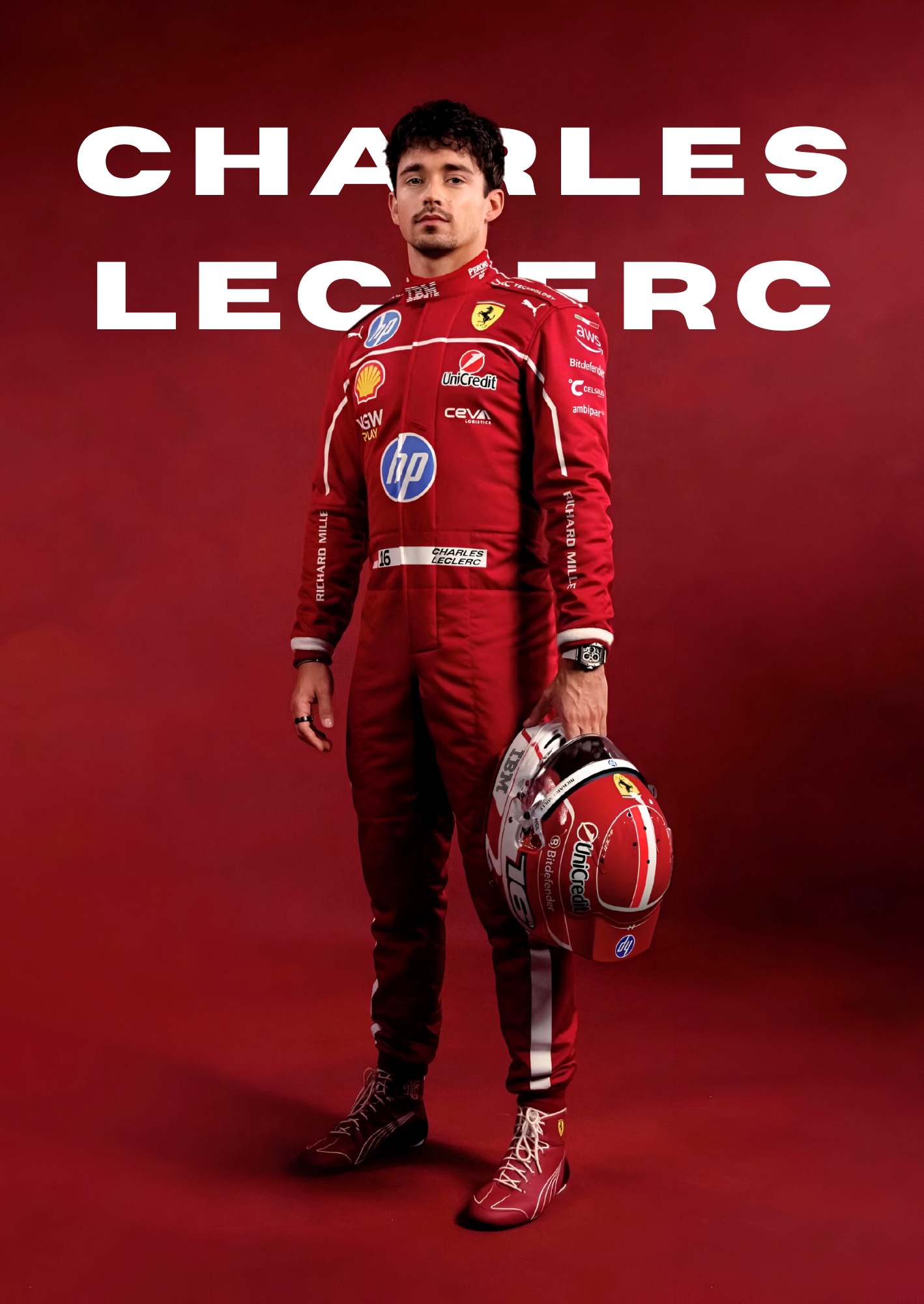 F1 LEGENDS SET OF 8 POSTERS B  | UNFRAMED