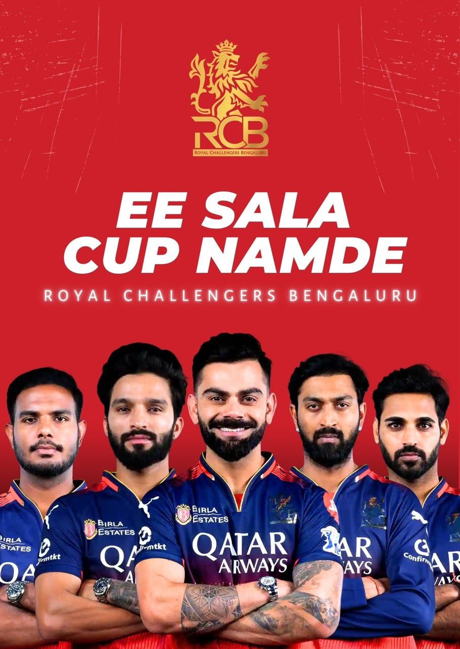 ROYAL CHALLENGER'S BANGLORE – Ee Sala Cup Namde