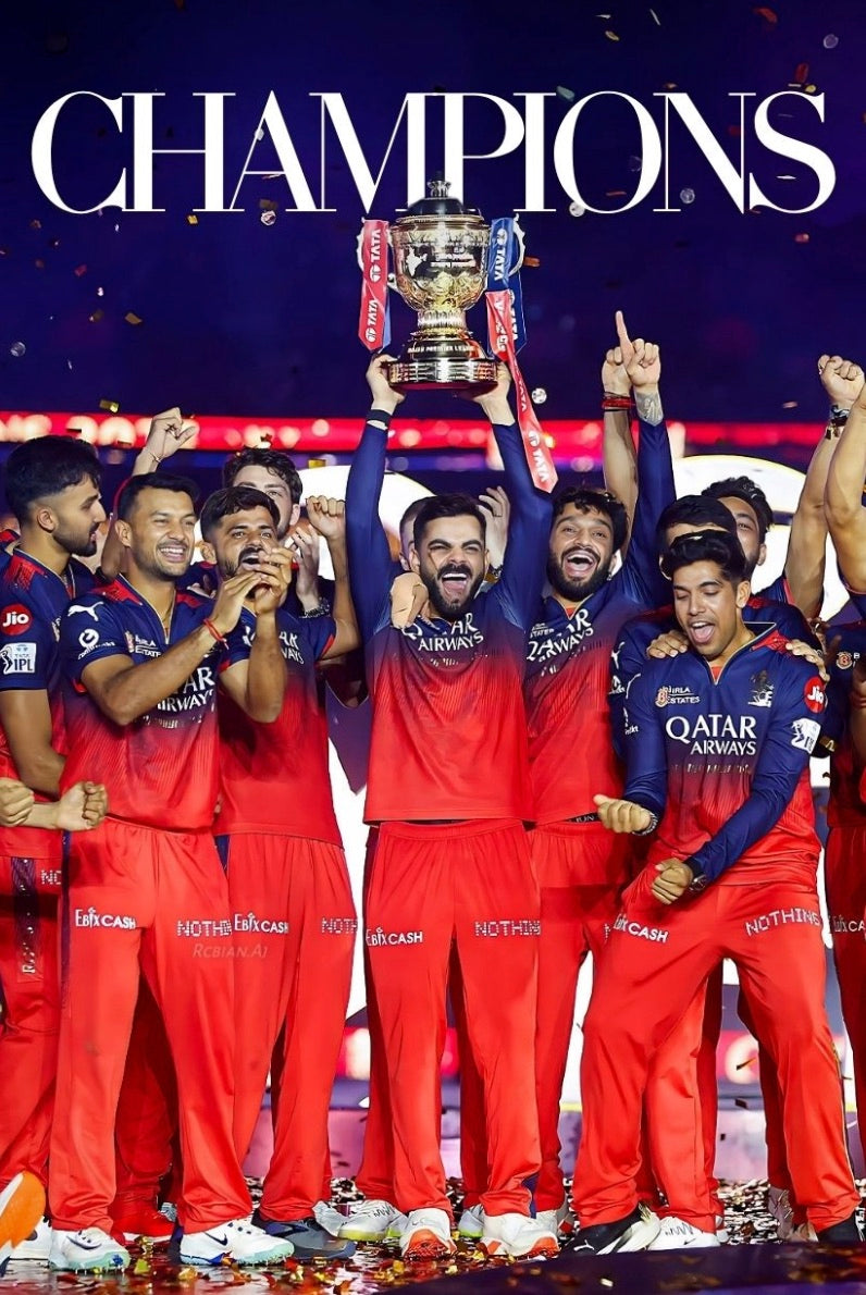 RCB IPL 2025 Champions Glory