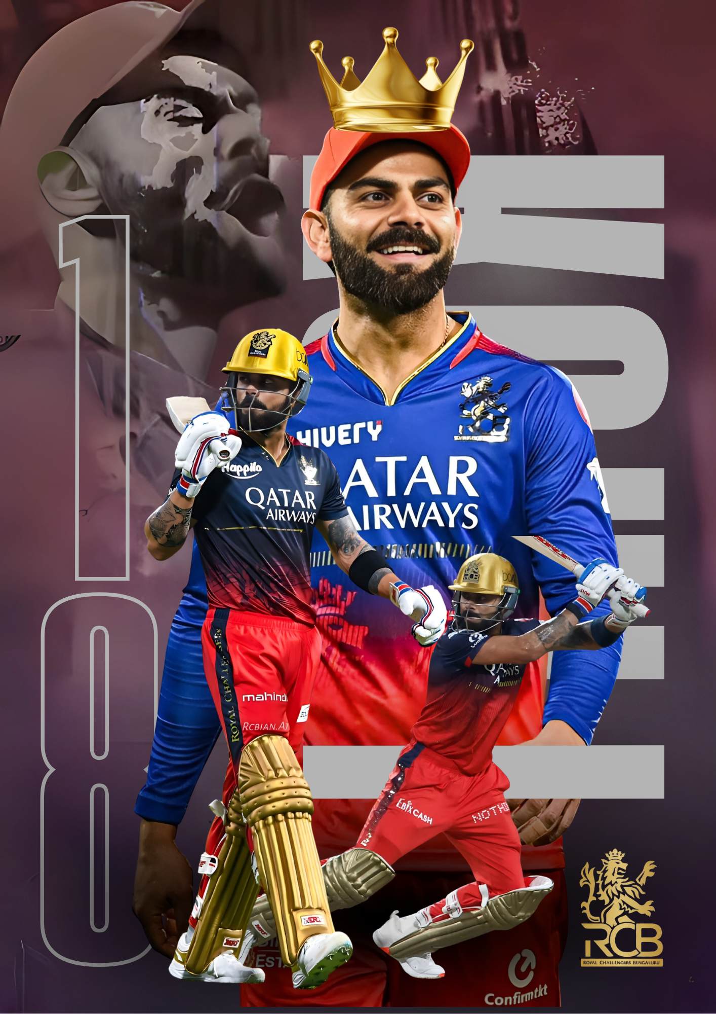 Crowned King Kohli