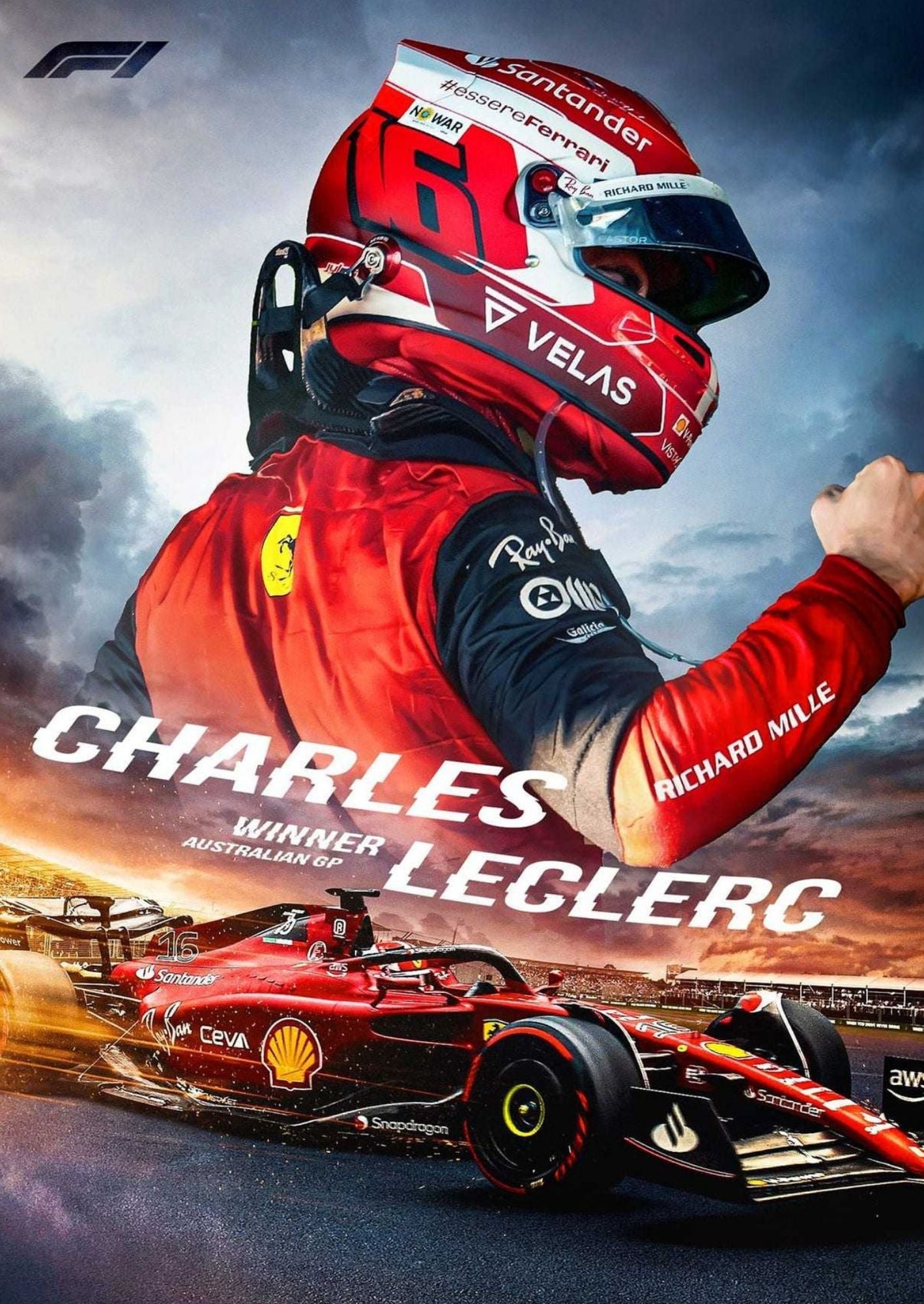 Charles Leclerc – Melbourne Triumph
