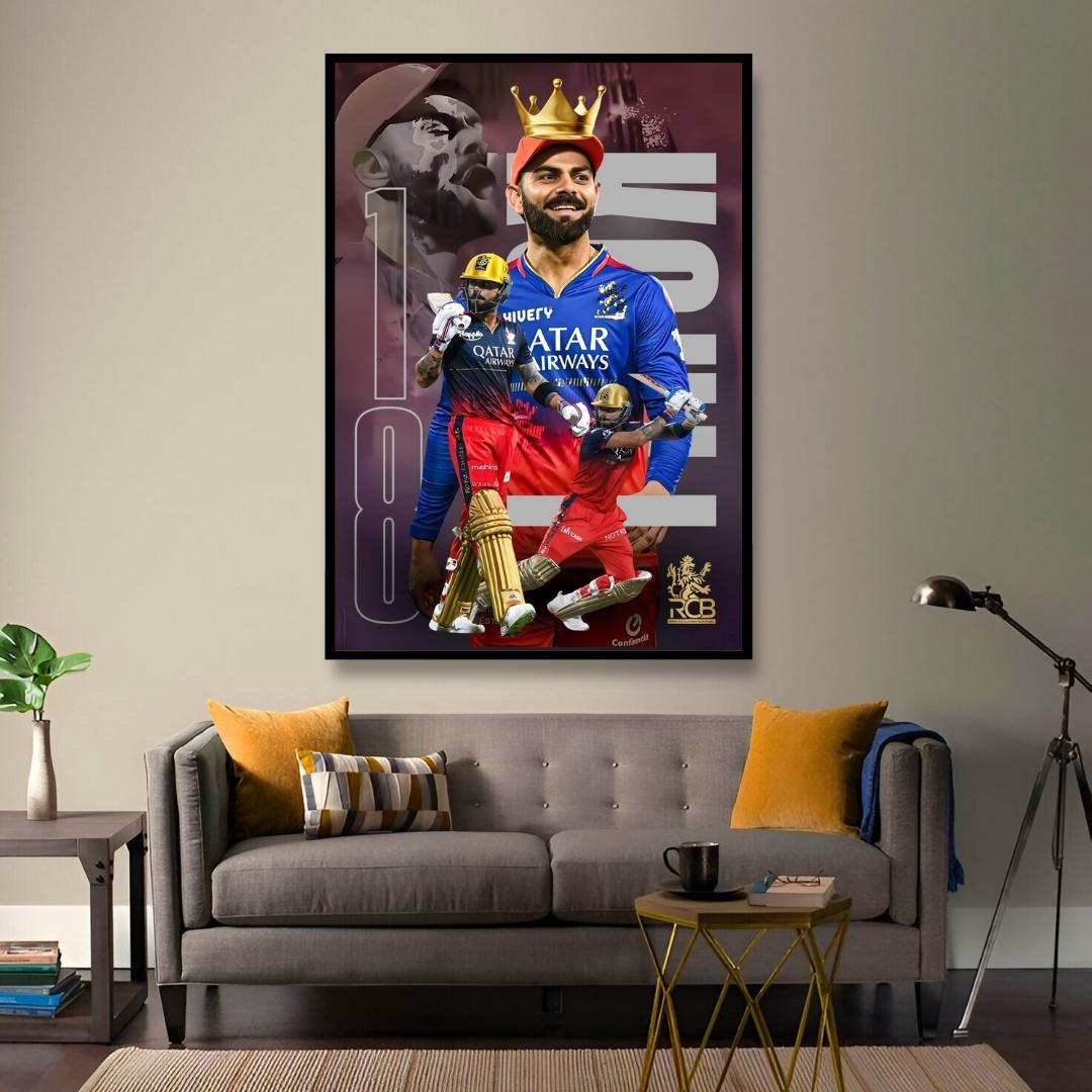 Crowned King Kohli