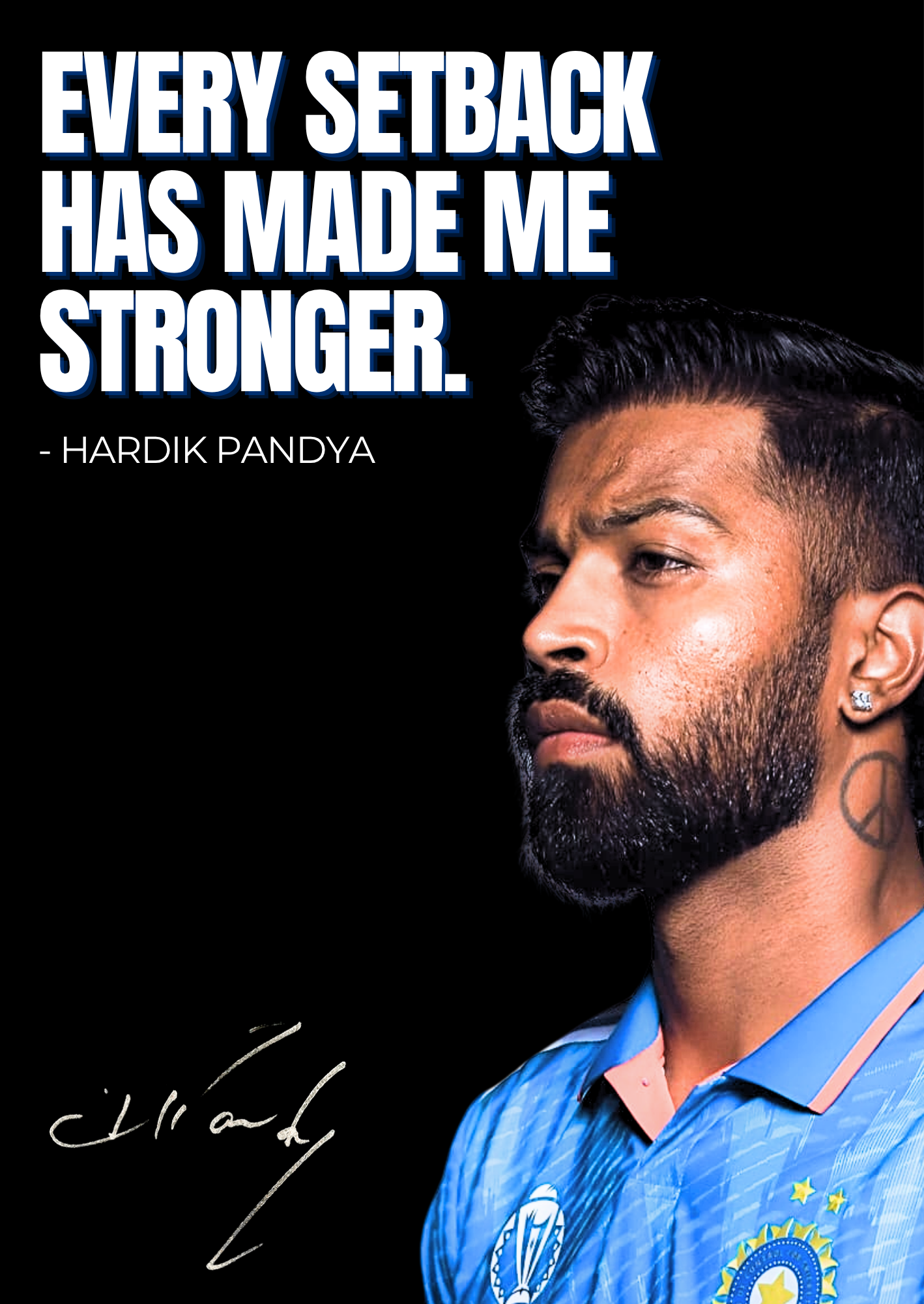 Hardik Pandya Quote