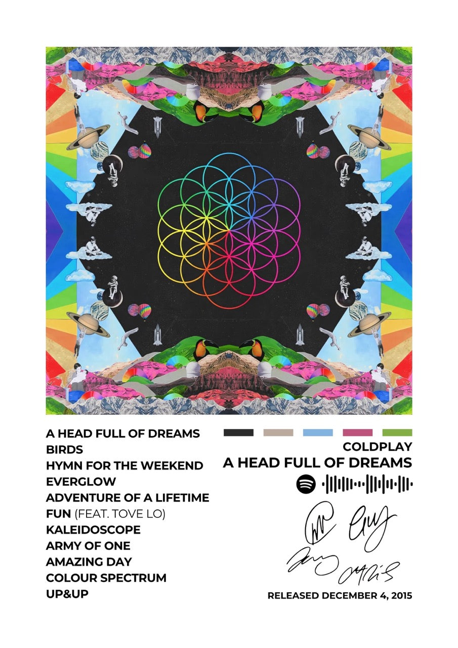 COLDPLAY - a head full of dream