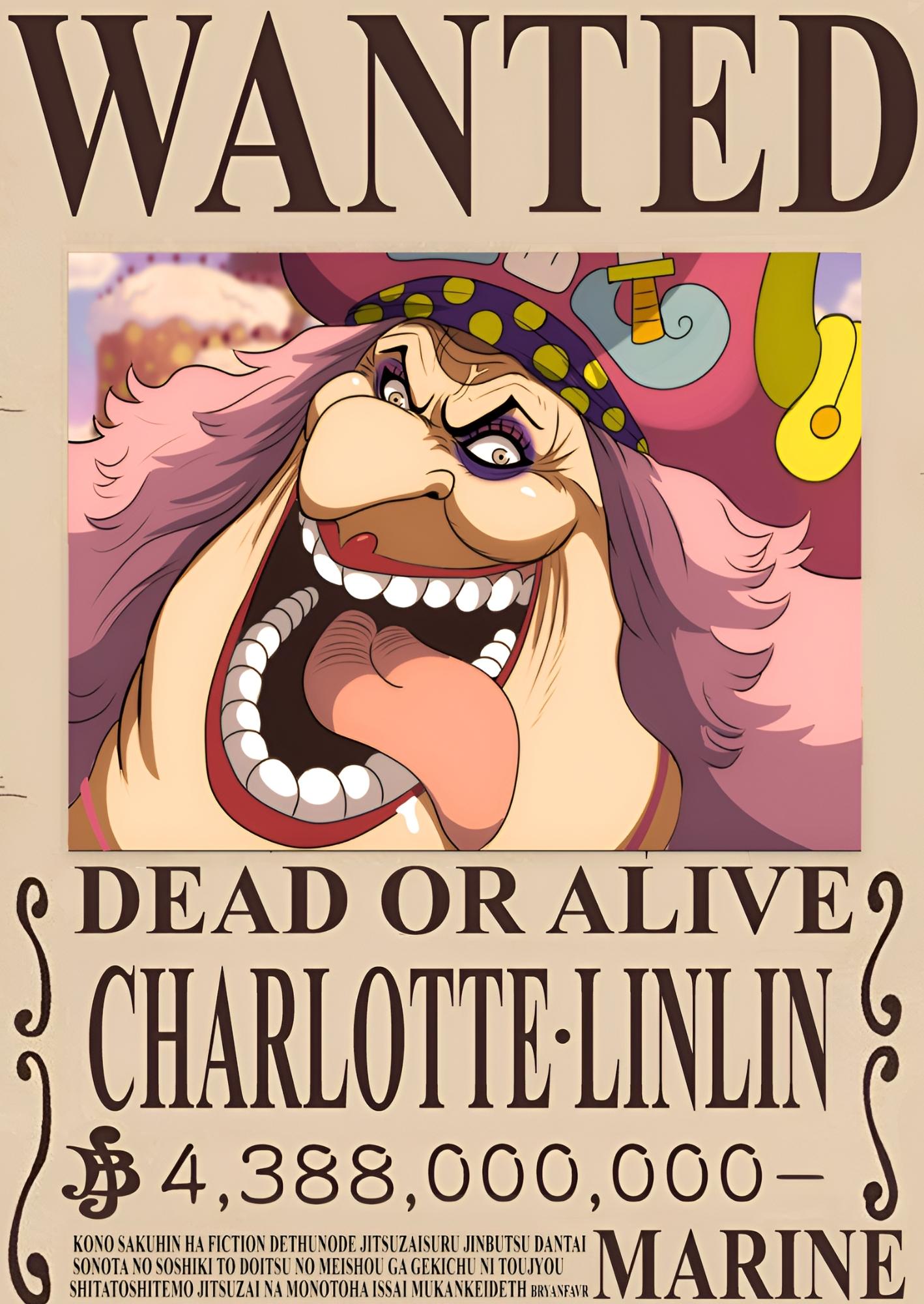 Wanted Legacy Charlotte Linlin: One Piece