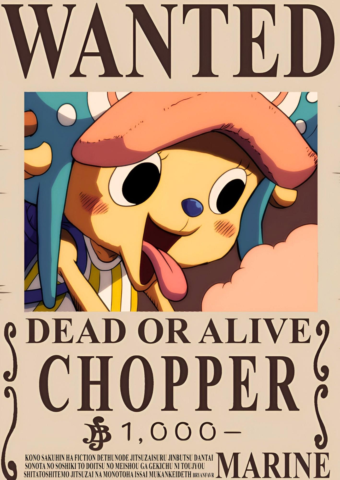 Wanted Legacy Chopper: One Piece