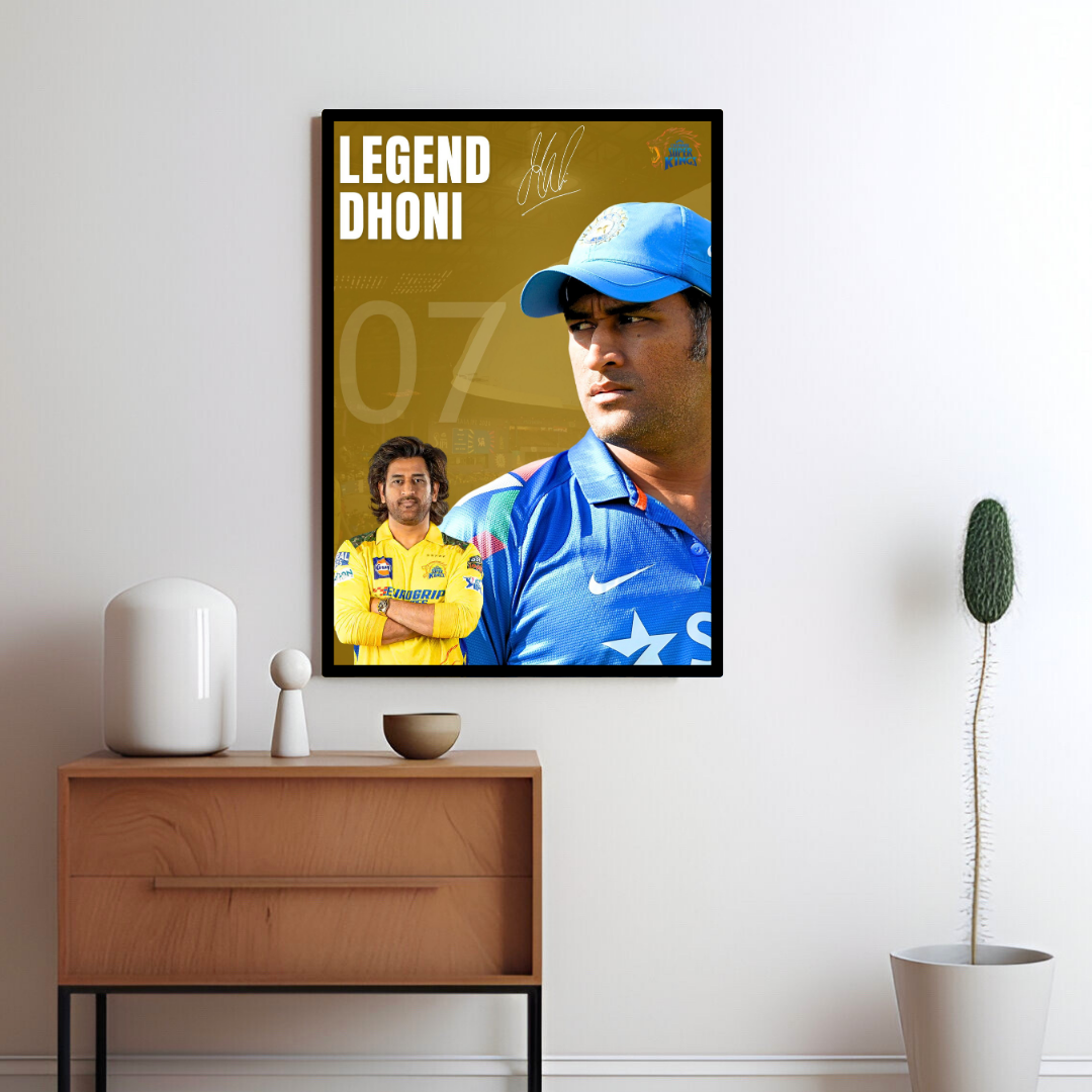Legend Dhoni  - IPL EDITION