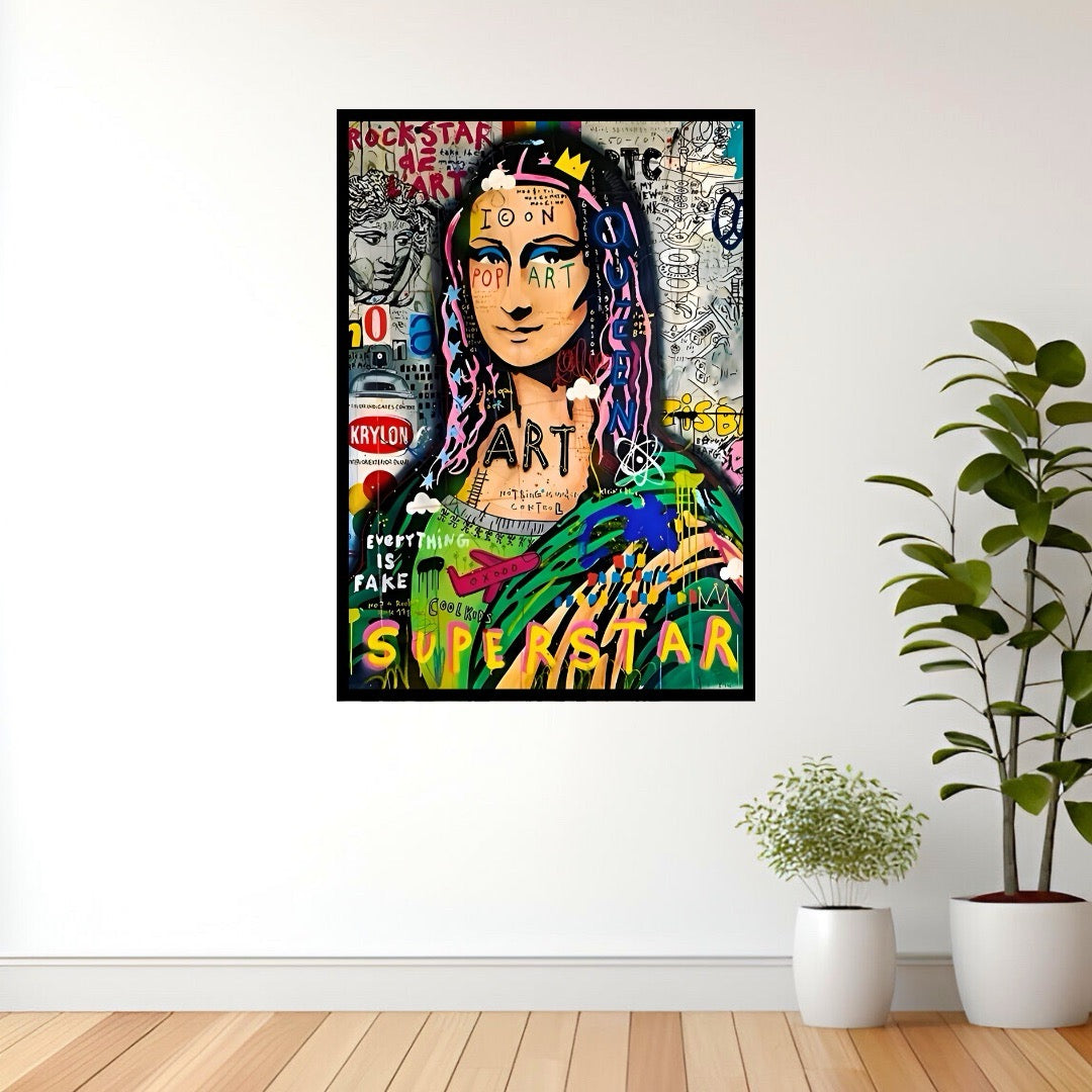 Mona Lisa: The Graffiti Reinvention