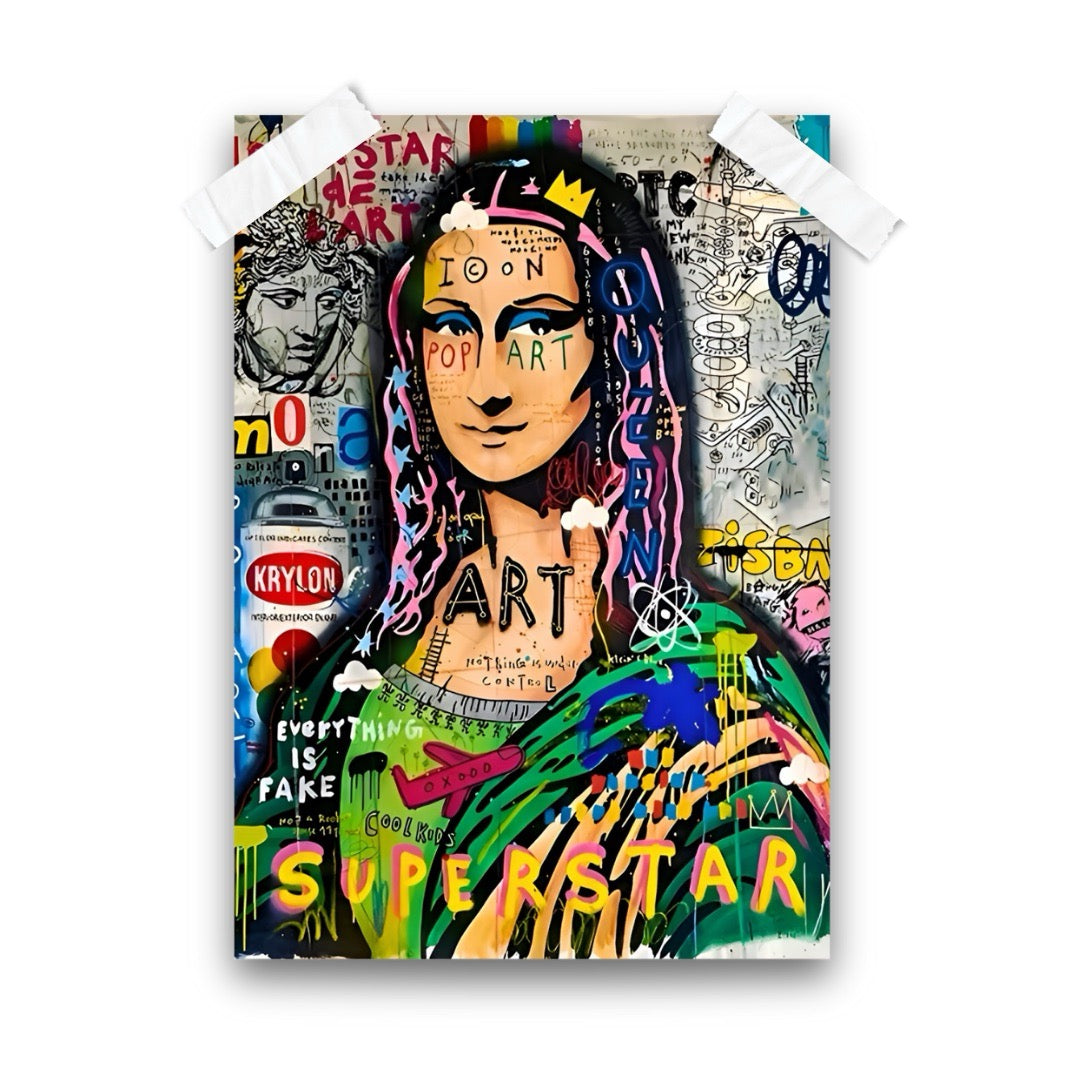 Mona Lisa: The Graffiti Reinvention