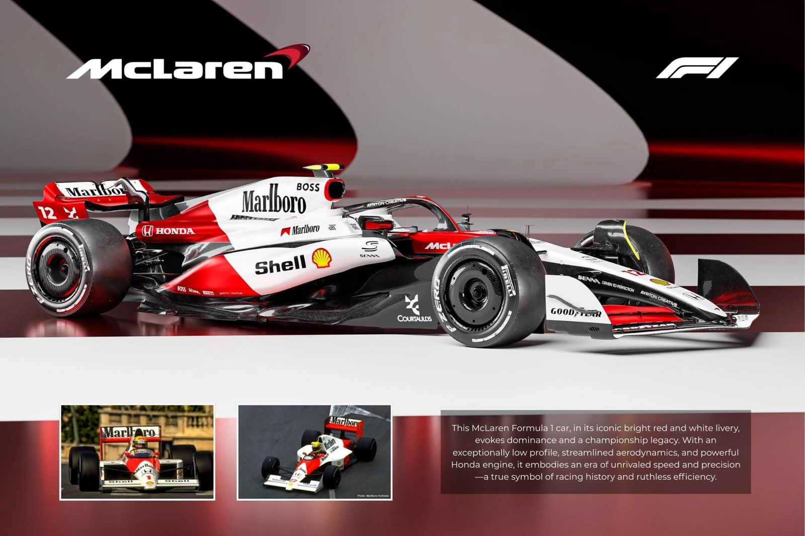 Mclaren Boss Formula 1 Car