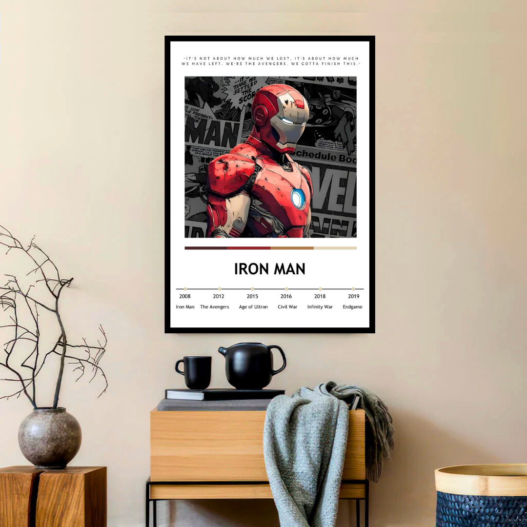 Aesthetic Iron Man: The Stark Journey