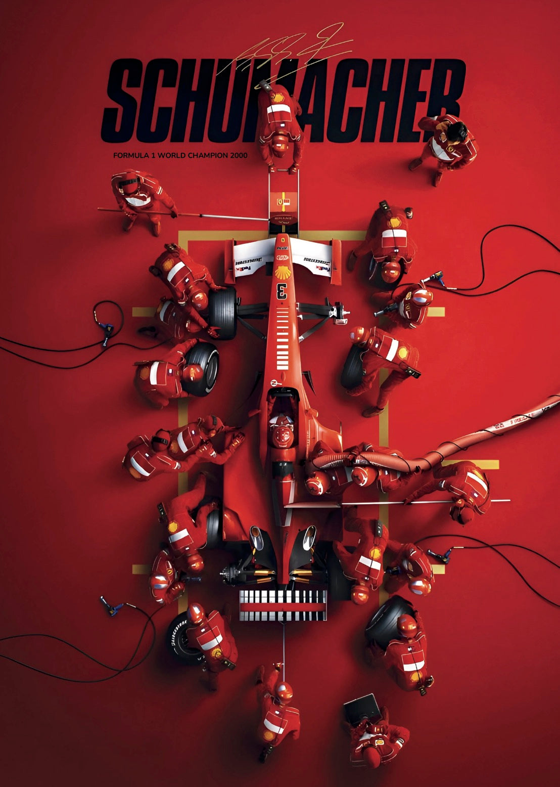 Michael Schumacher – Ferrari Pitstop Glory