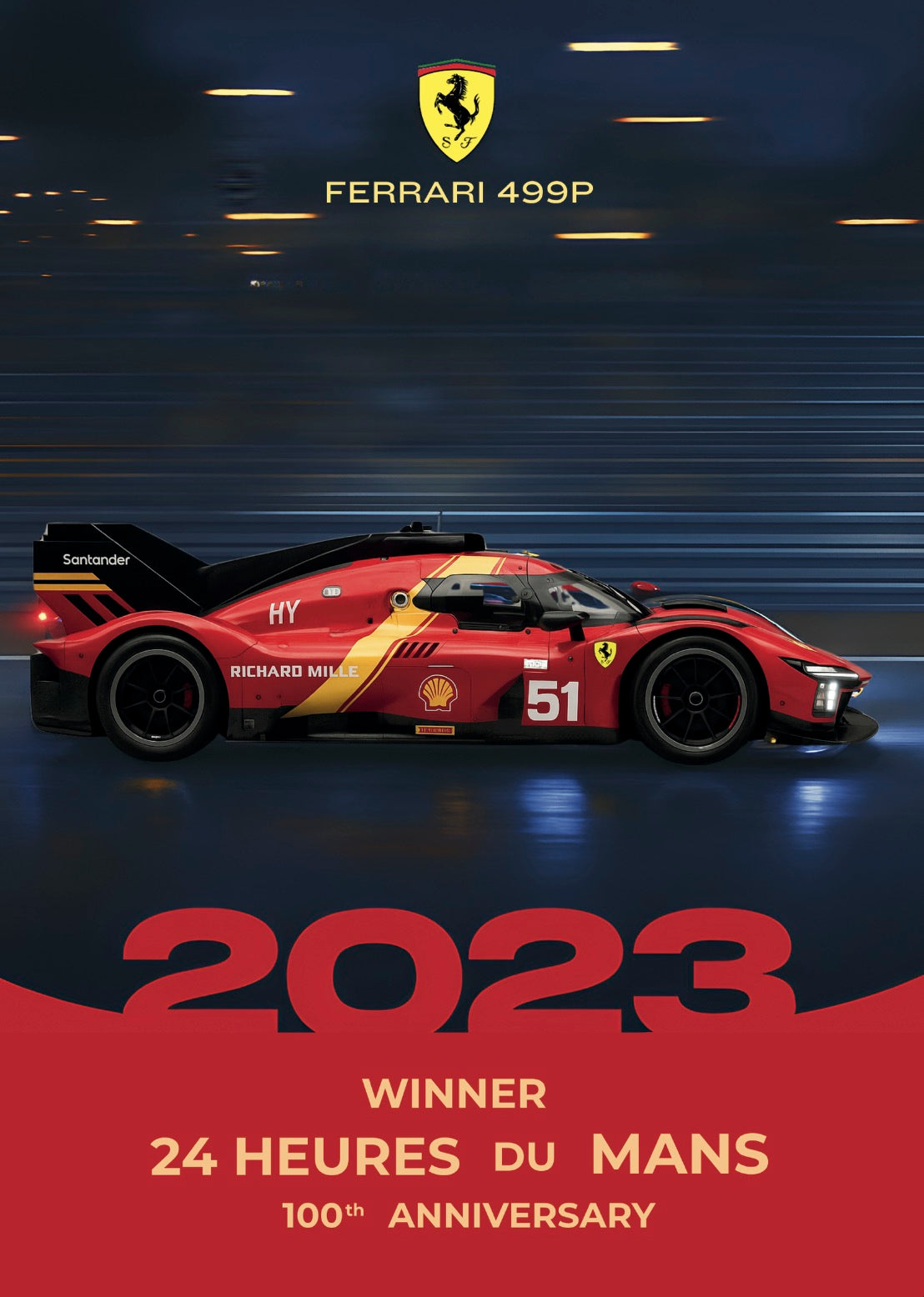 Ferrari 499P – Le Mans 2023 Champion Edition