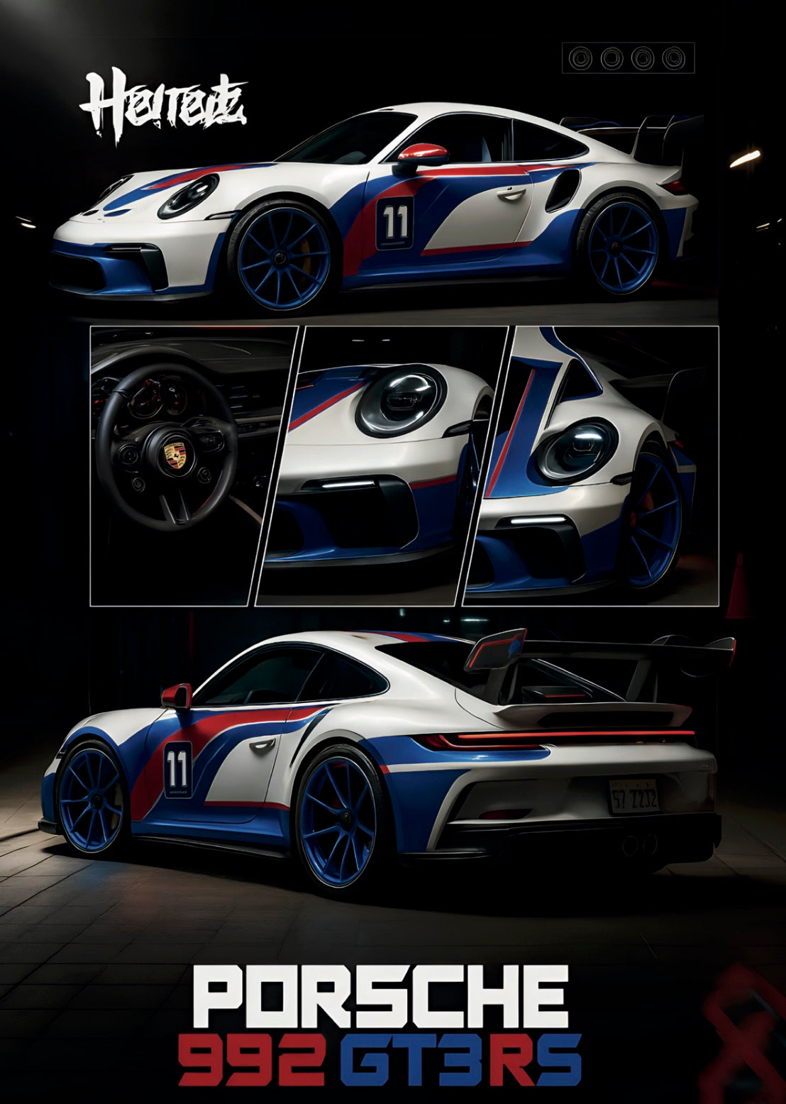 Porsche 992 GT3 RS – Heritage Track Beast