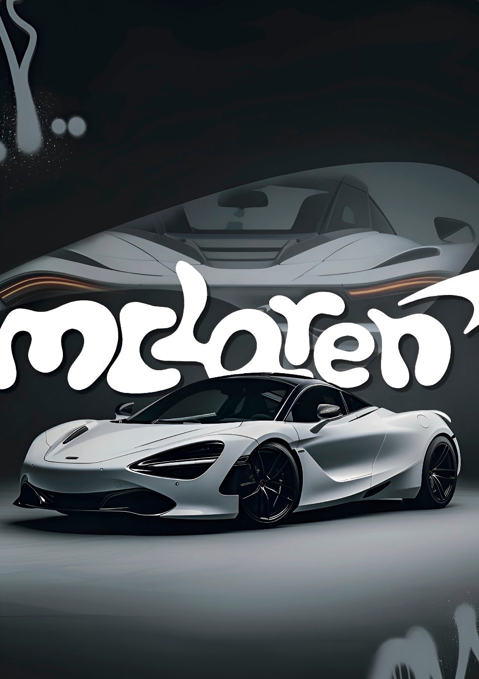 SET OF 10 POSTERS - D | LUXURY CARS | UNFRAMED