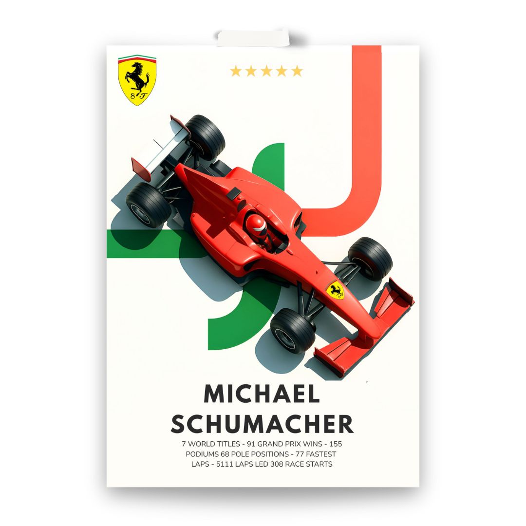 Michael Schumacher – Ferrari Legacy Stats Tribute