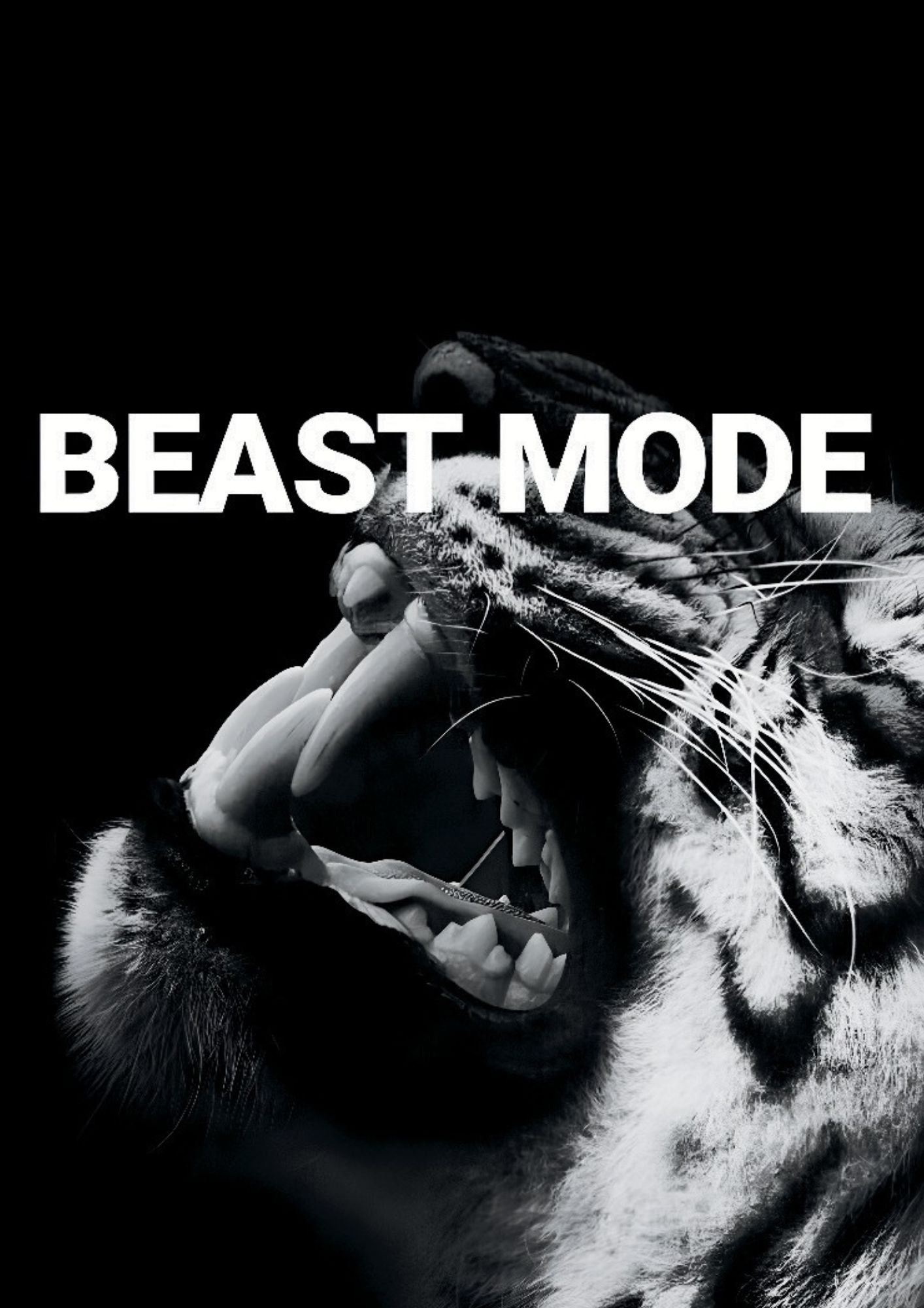BEAST MODE | SET OF 15 POSTERS | UNFRAMED