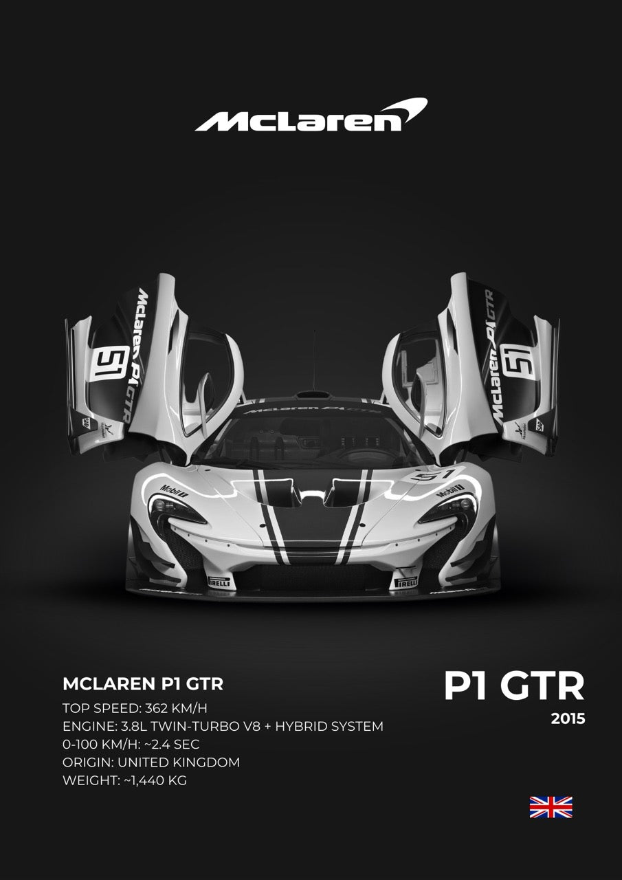 McLaren P1 GTR- Phantom Series