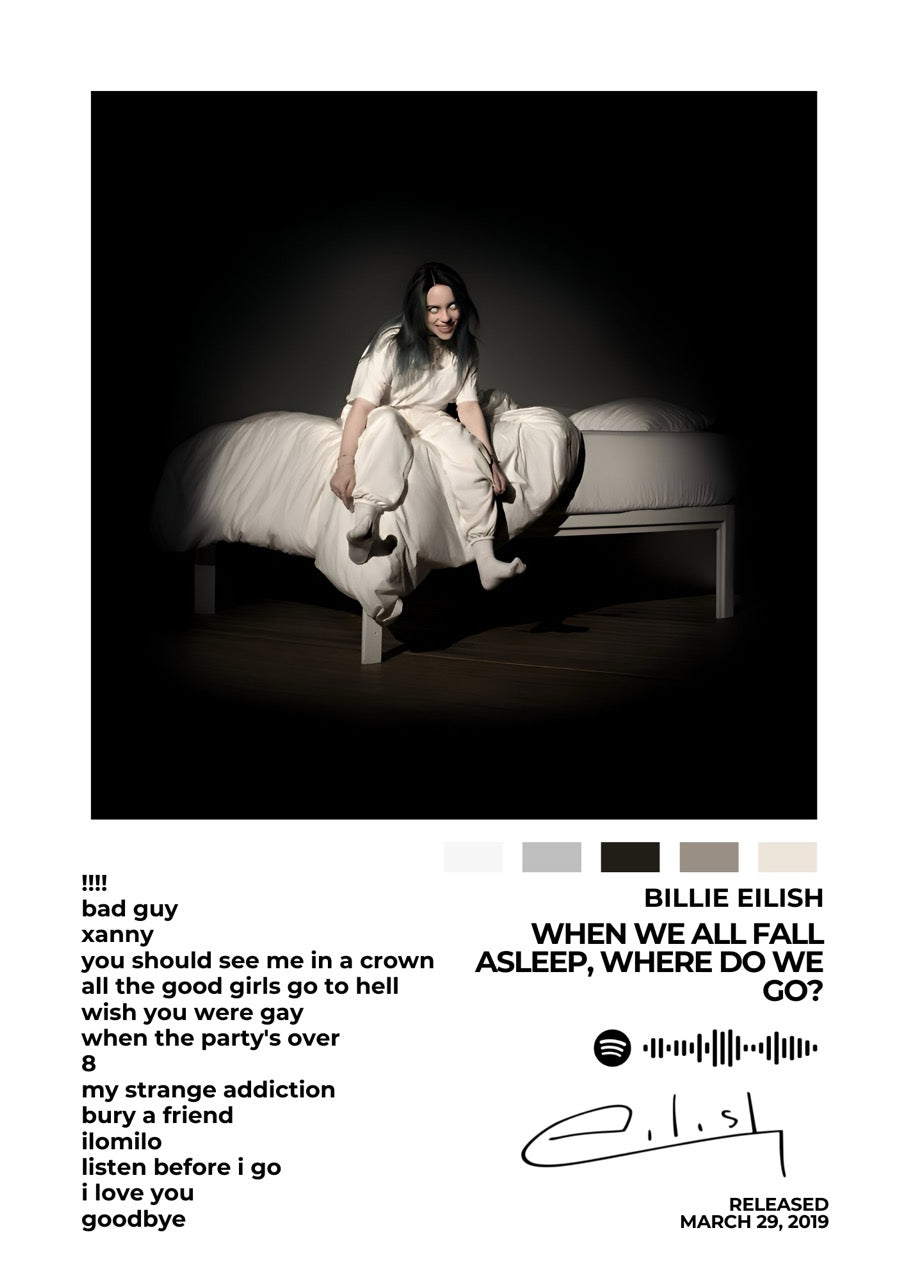 BILLIE EILISH – When We All Fall Asleep, Where Do We Go? -  A heartfelt and dynamic album, Four captures the essence of One Direction’s growth, with powerful lyrics and unforgettable melodies.