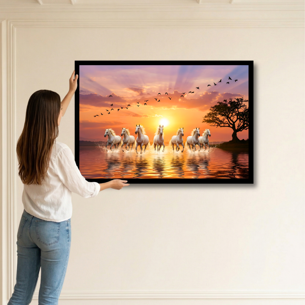 7 Horses in Sunrise