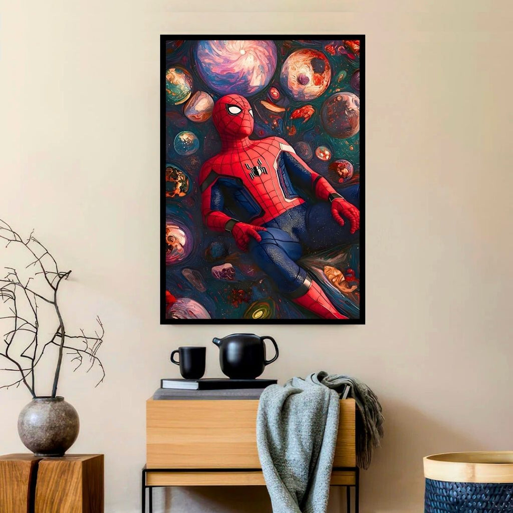Spider-Man and Cosmic Orbs Art