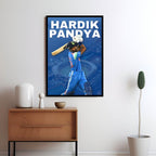 Hardik Pandya - Blue Hero