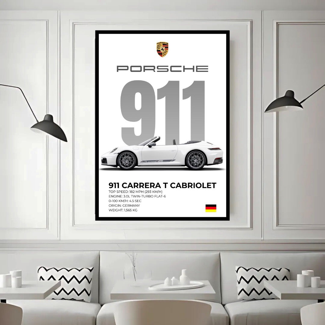 Porsche 911 CARRERA T CABRIOLET - Prestige Edition