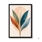 Pastel Botanical Leaves