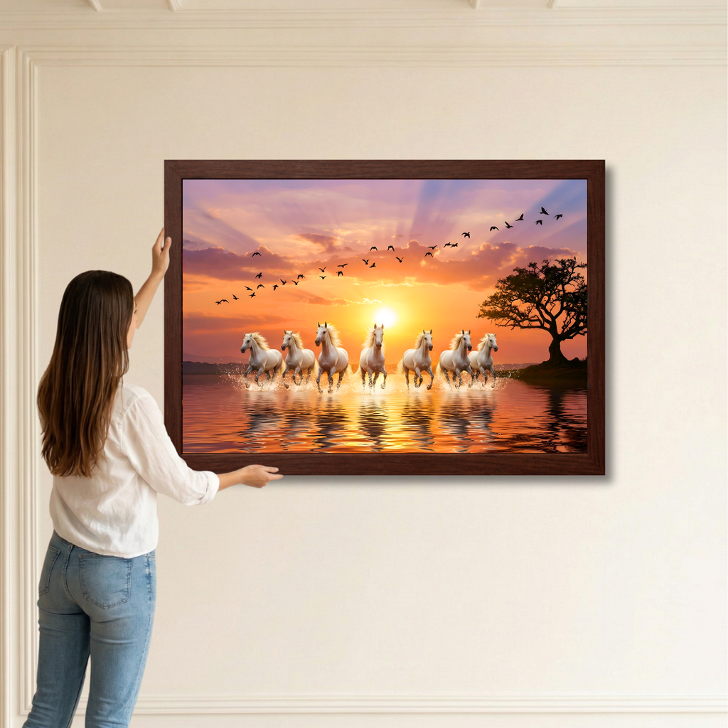 7 Horses in Sunrise