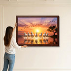 7 Horses in Sunrise