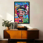 Einstein Graffiti Art