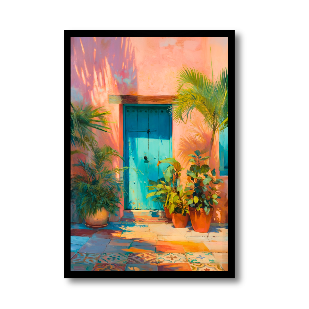 Sunlit Coastal Entry