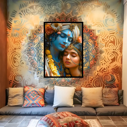 Krishna and Radha: Divine Affection