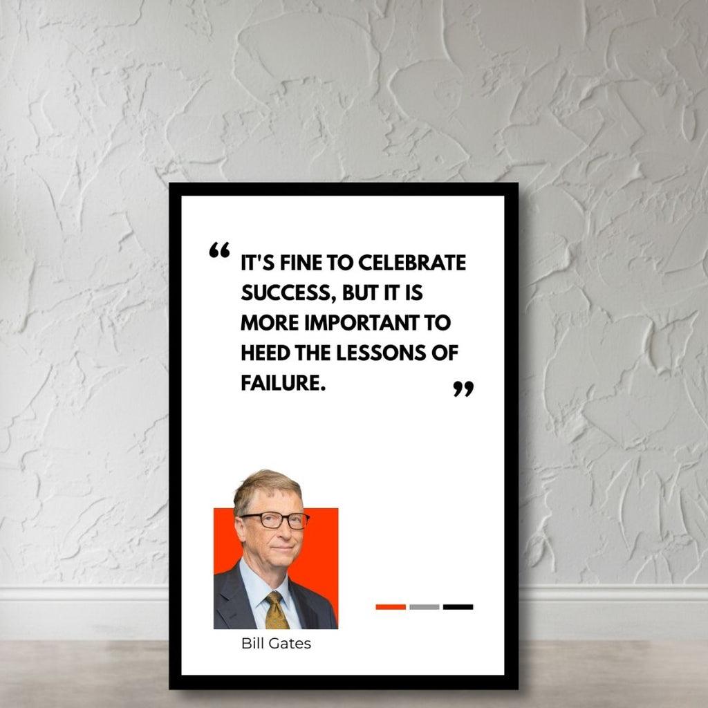 Failure Lessons – The Gates Mindset
