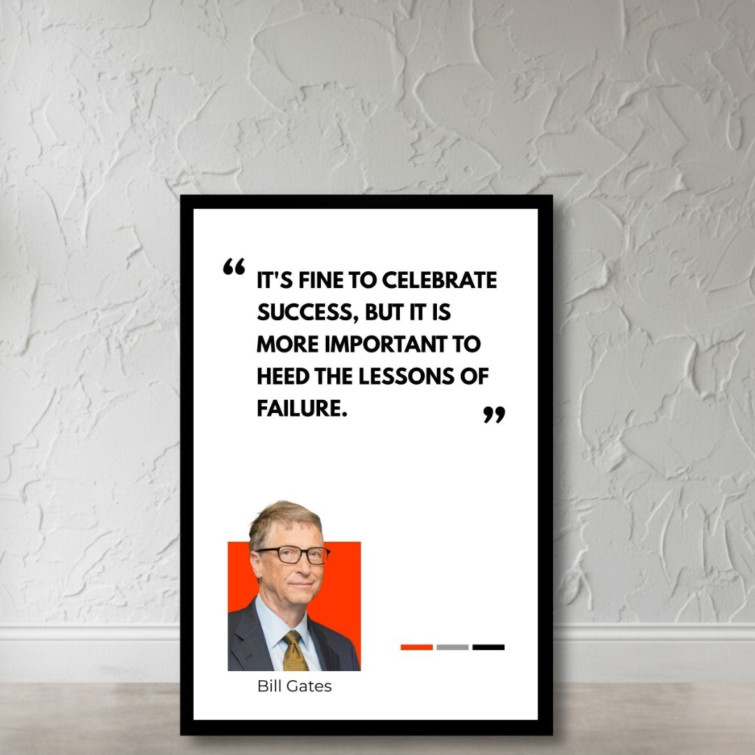 Failure Lessons – The Gates Mindset