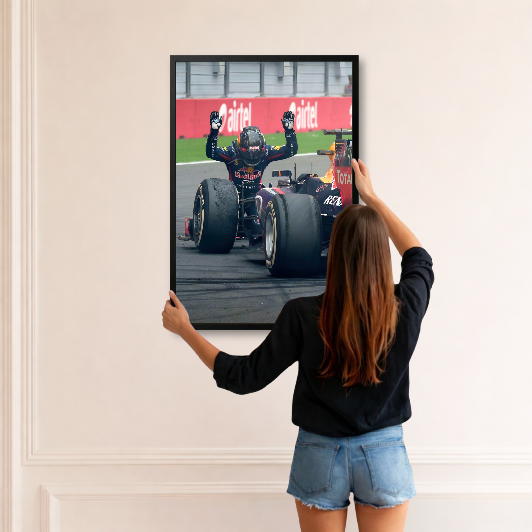 Sebastian Vettel – Red Bull Victory Bow