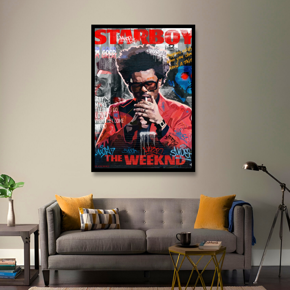 Starboy – The Weeknd Pop Art Edition