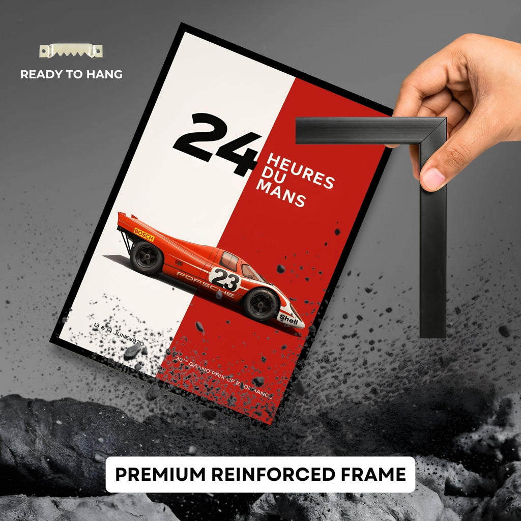 Porsche 917K – Le Mans 1970 Victory Poster