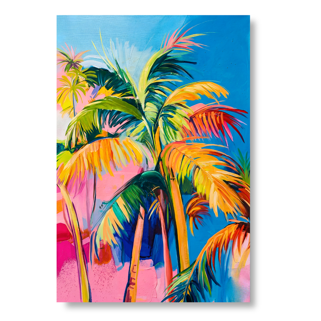 Neon Island Palms