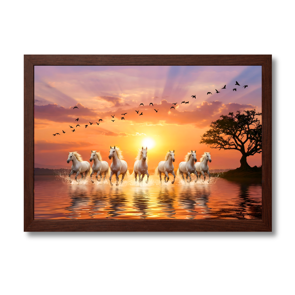 7 Horses in Sunrise
