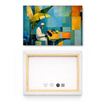 Cubist Interior Scene