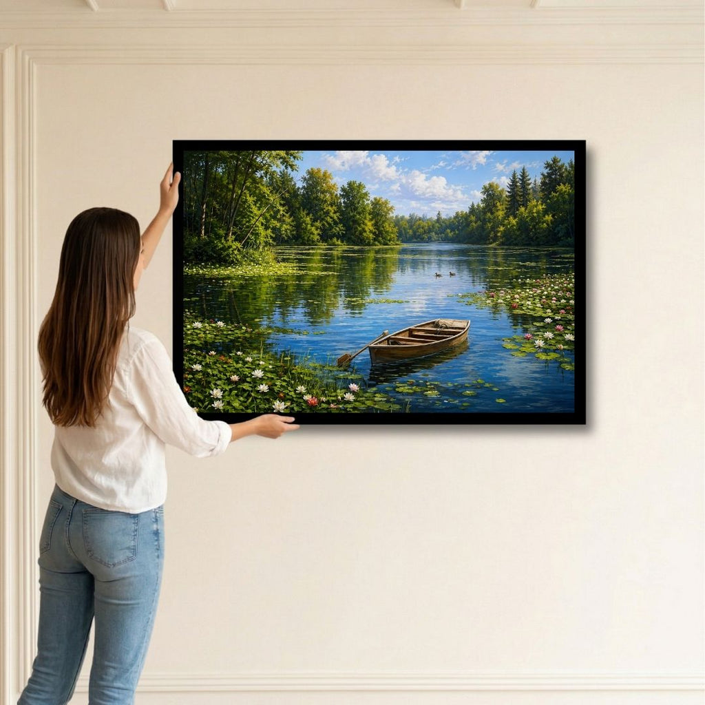 Serene River Boat